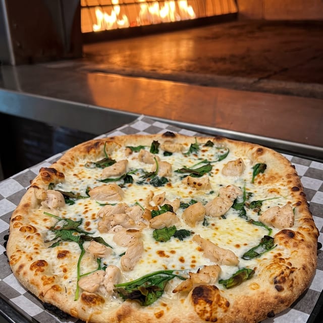 Chicken Florentine.