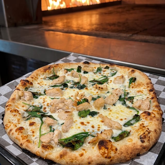 Chicken Florentine.